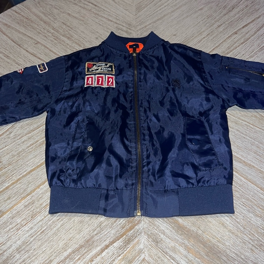 Toddler bomber jacket size 4T